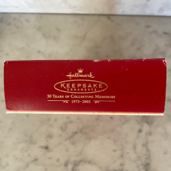 HALLMARK Holiday 2003 Memory Glad Tidings Ornament Decor IOB - Picture 11 of 16